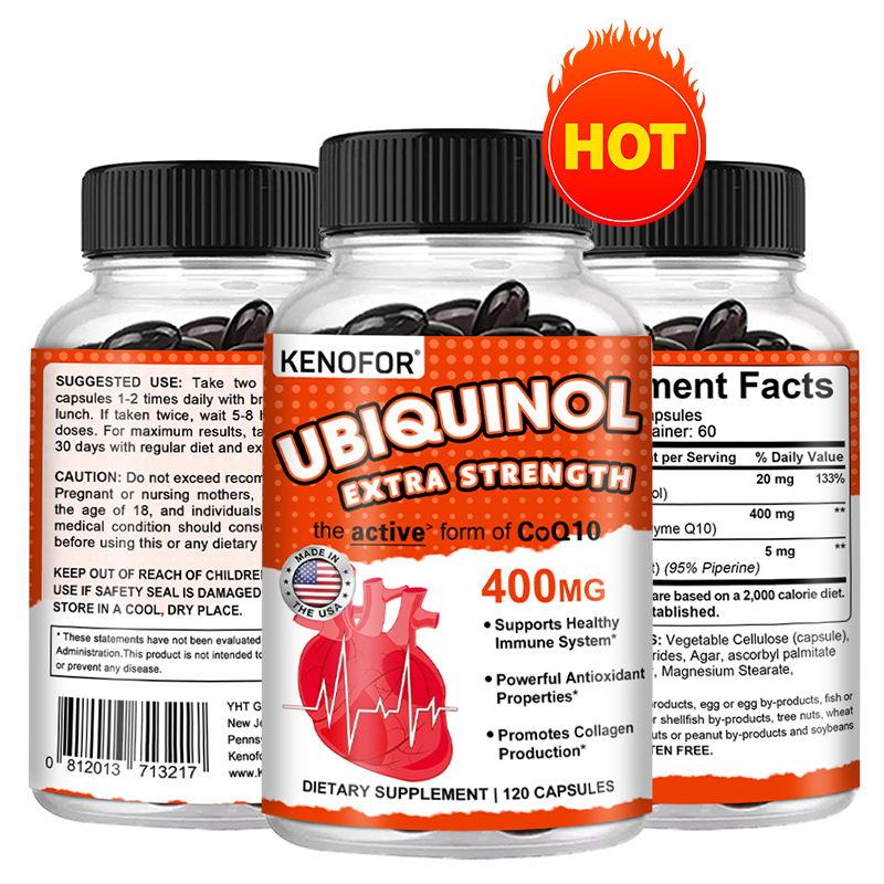 Ubiquinol CoQ10 400mg gel lemb - Coq10 Ubiquinol Softgel ulasan dan harga